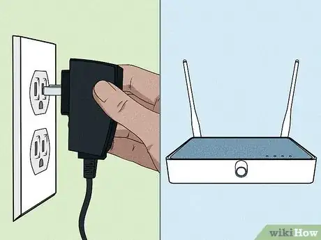 Image titled Connect a New Router to an Existing Network Step 1