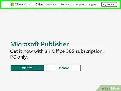 Image titled Download Microsoft Publisher Step 1