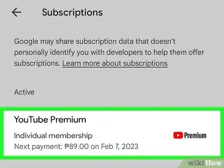 Image titled Cancel YouTube Premium Step 12