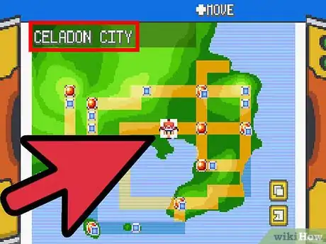 Image titled Get to Saffron City in Pokemon FireRed and LeafGreen Step 1