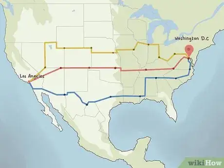 Image titled Plan a Road Trip From Los Angeles to Washington, D.C. Step 3