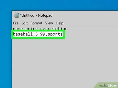 Image titled Create a CSV File Step 9