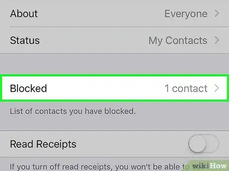 Image titled Unblock Contacts on WhatsApp Step 5