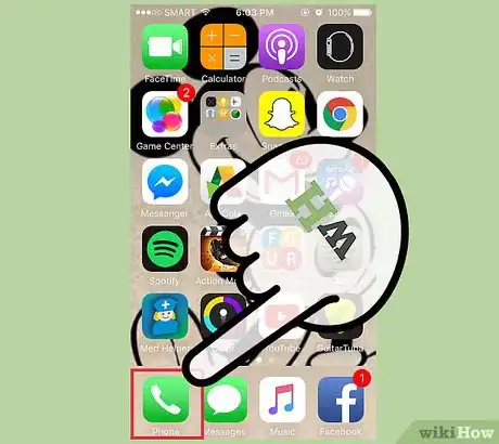 Image titled Conduct a Conference Call on an iPhone Step 1