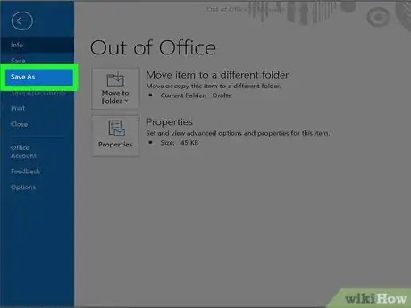 Image titled Set Up Out of Office in Outlook Step 26