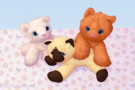 Image titled Three Toy Cats.png