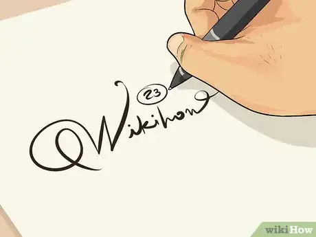 Image titled Sign a Cool Signature Step 10