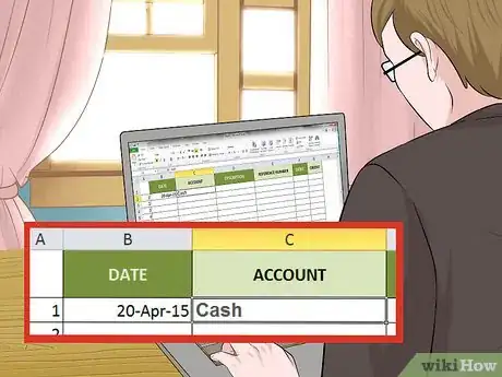 Image titled Write an Accounting Ledger Step 5