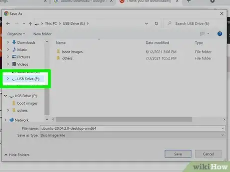 Image titled Download Directly to a Flash Drive Step 6