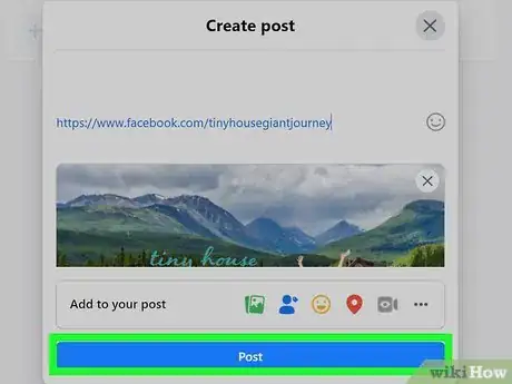 Image titled Post a Page to a Facebook Group Step 15