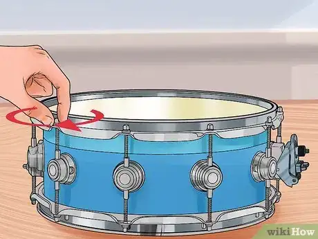Image titled Tune a Snare Drum Step 4