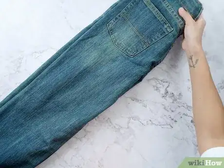 Image titled Fold Jeans Step 3