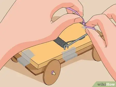Image titled Build a Mousetrap Car Step 13