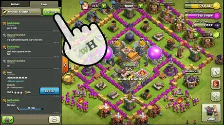 Image titled Friendly Challenge in Clash Of Clans2 p1