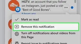 Clear Facebook Notifications