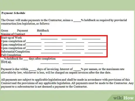 Image titled Write a Contract for a Home Renovation Step 11