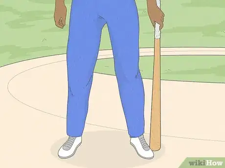 Image titled Grip a Baseball Bat Step 1