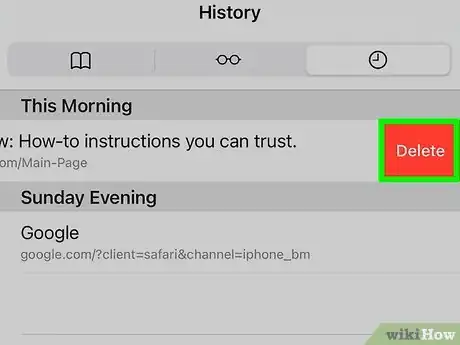 Image titled Clear History in Safari Step 16