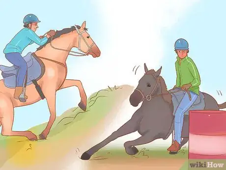 Image titled Find out Why a Horse Is Crow Hopping Step 5