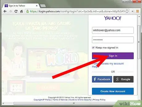 Image titled Send an Email from Yahoo! Emailing Site Step 1