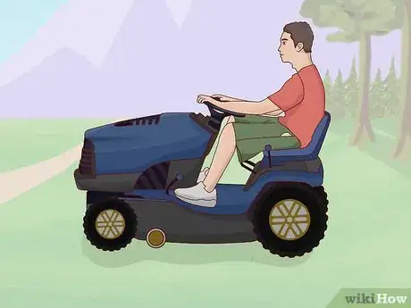 Image titled Jump Start a Lawn Mower Step 1