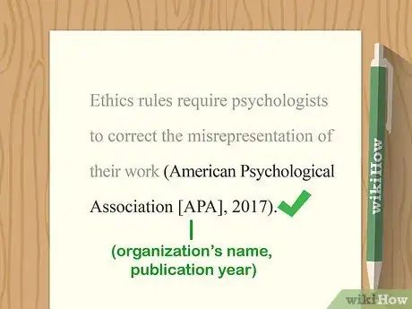 Image titled Cite the APA Code of Ethics Step 5