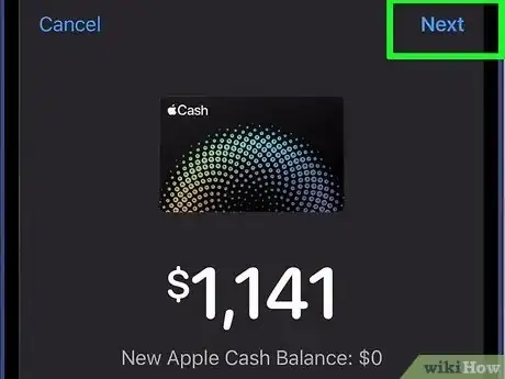 Image titled Send Money from Apple Pay to Cash App Step 5