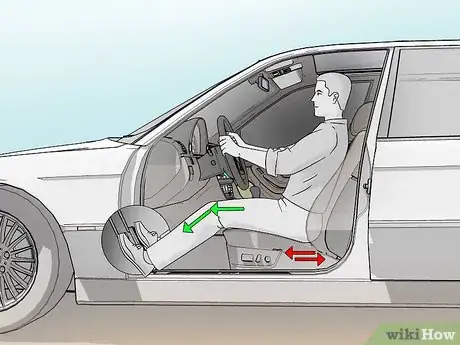 Image titled Adjust Seating to the Proper Position While Driving Step 1