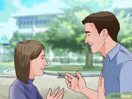 Image titled Flirt With a Girl You Barely See Step 5