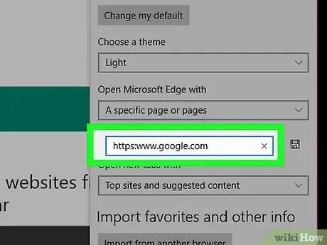 Image titled Change Your Homepage in Microsoft Edge Step 12