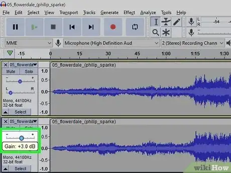 Image titled Change a Mono Track Into Stereo Track Using Audacity Step 4