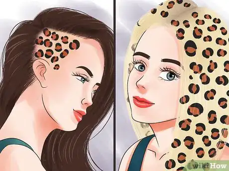 Image titled Dye Hair with Leopard Spots Final