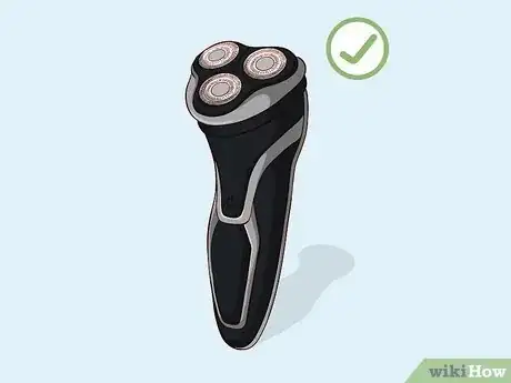 Image titled Shave With an Electric Shaver Step 1