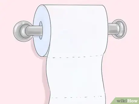 Image titled Fold Toilet Paper Step 1