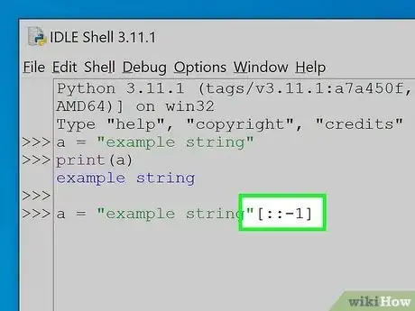 Image titled Reverse a String in Python Step 2