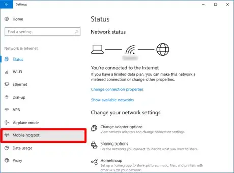 Image titled Create a Hotspot in Windows 10 Step 3.png