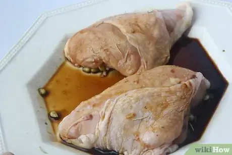 Image titled Grill Bone‐in Chicken Breast Step 2