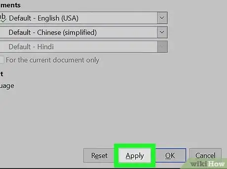 Image titled Change the User Interface Language of LibreOffice Step 13