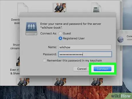 Image titled Connect to a Server on a Mac Step 16