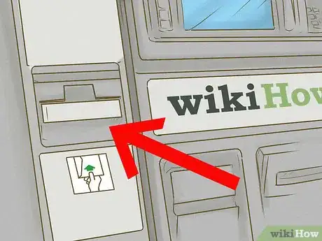 Image titled Use an ATM to Deposit Money Step 1