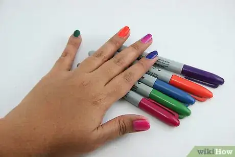 Image titled Color Your Nails With Sharpie Markers Intro