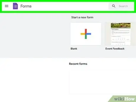 Image titled Make a Time Slot Sign Up Sheet on Google Forms Step 1