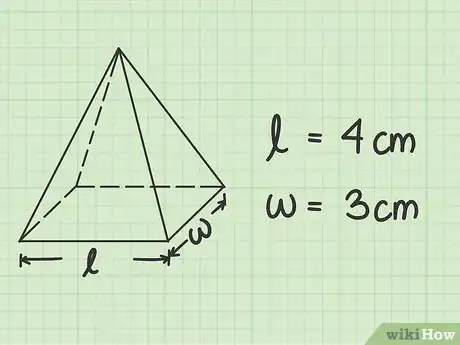 Image titled Calculate the Volume of a Pyramid Step 1