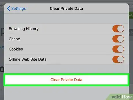Image titled Clear the History on an iPad Step 18
