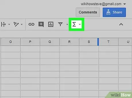 Image titled Total a Column on Google Sheets on PC or Mac Step 4