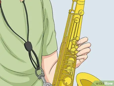 Image titled Hold a Saxophone Step 4