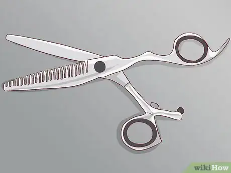 Image titled Use Hair Thinning Shears Step 3
