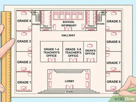 Image titled Make a School Map (for a Class Project) Step 9