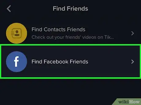 Image titled Find Friends on Tik Tok on iPhone or iPad Step 20