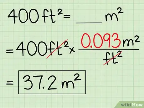 Image titled Convert Square Meters to Square Feet and Vice Versa Step 2